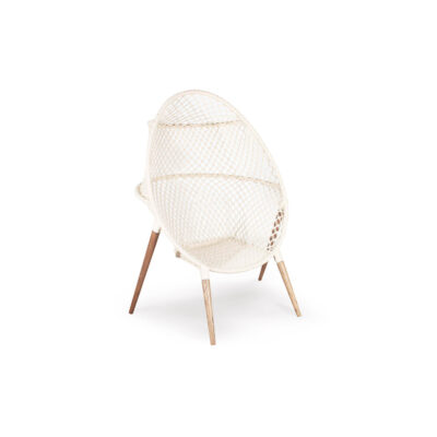 LARGE NATURAL EGG CHAIR
