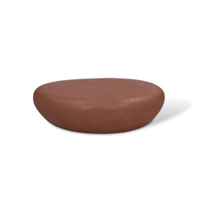 COBBLE LARGE RUST COFFEE TABLE