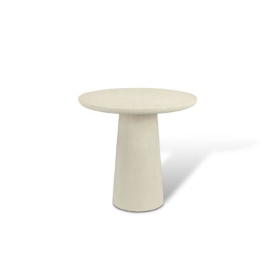 YVONE 80cm LIMESTON ROUND DINING TABLE