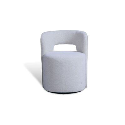 IVY ECROU SWIVEL DINING CHAIR